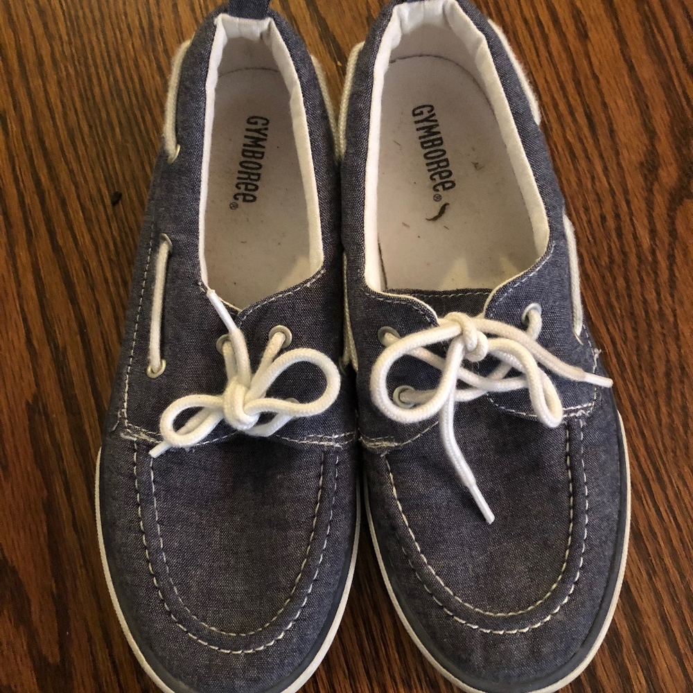 Gymboree denim boat shoe/sneaker
